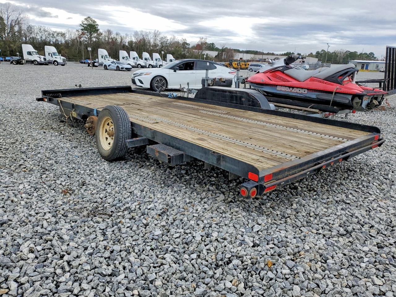 2018 Big Tex 70CH-20BK-GA Equipment Trailer