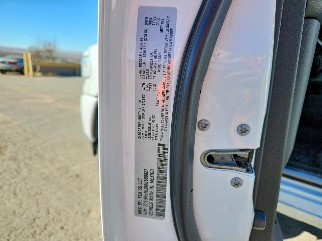 2021 Dodge 2500 Laramie