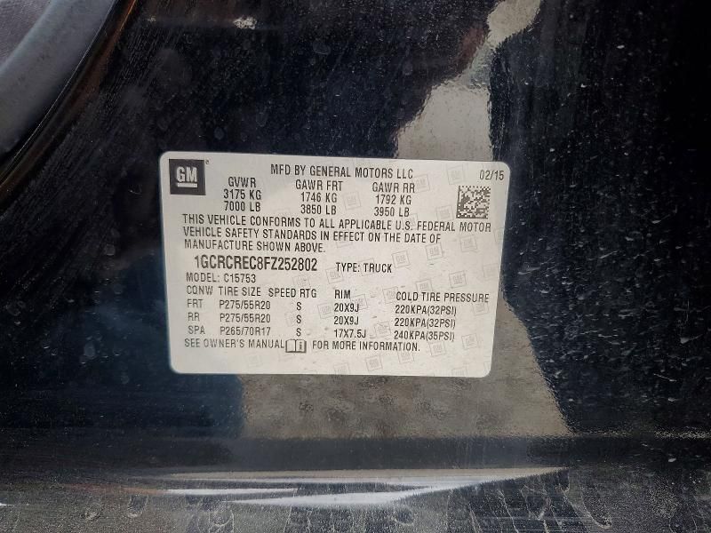 2015 Chevrolet Silverado C1500 lt