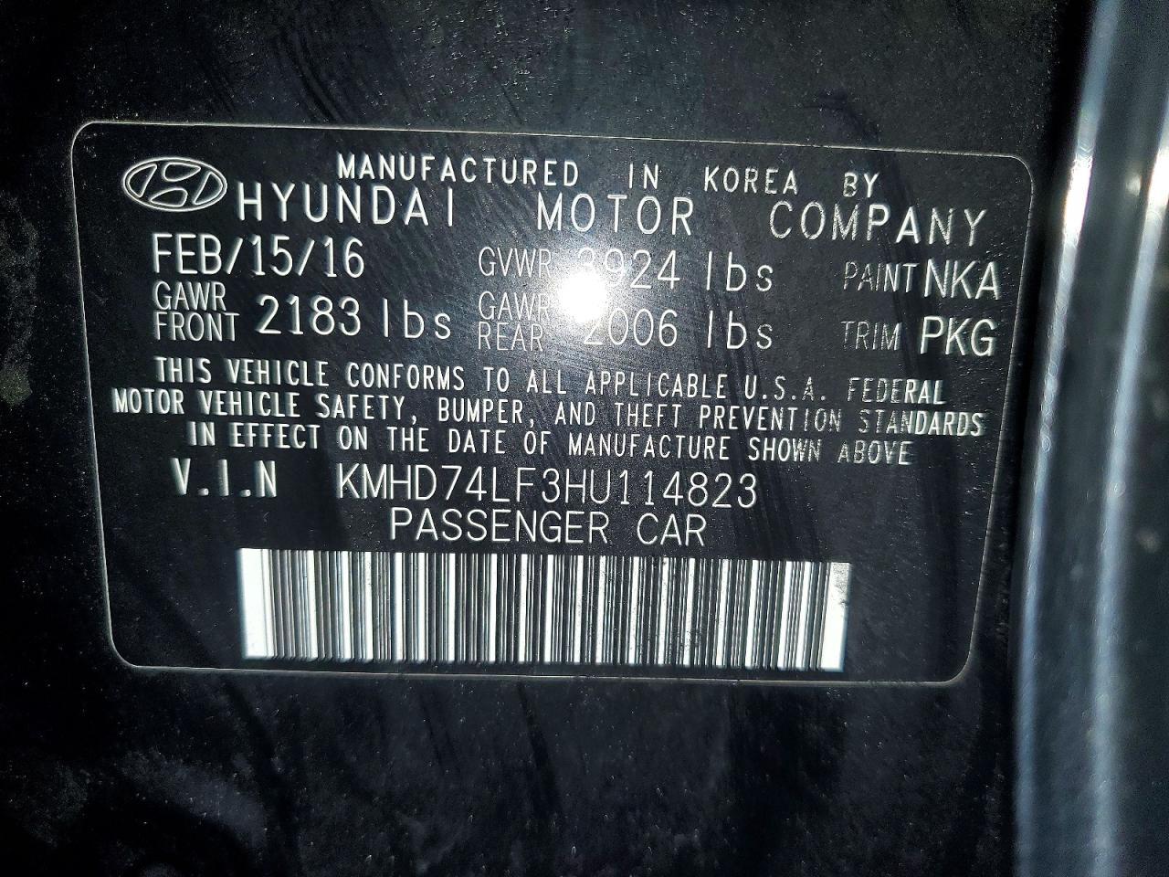 2017 Hyundai Elantra se
