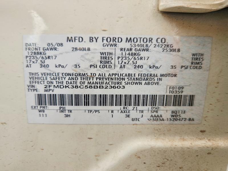 2008 Ford Edge sel
