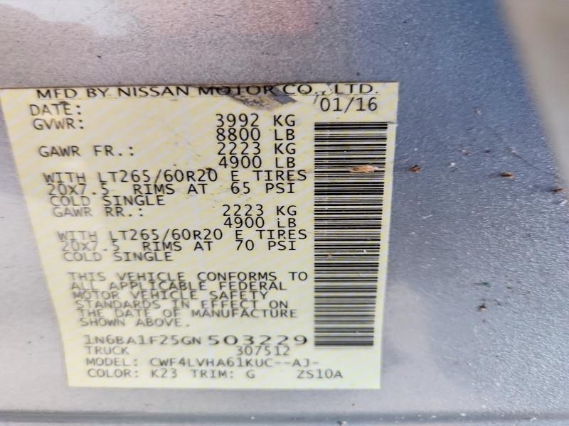 2016 Nissan Titan XD SL