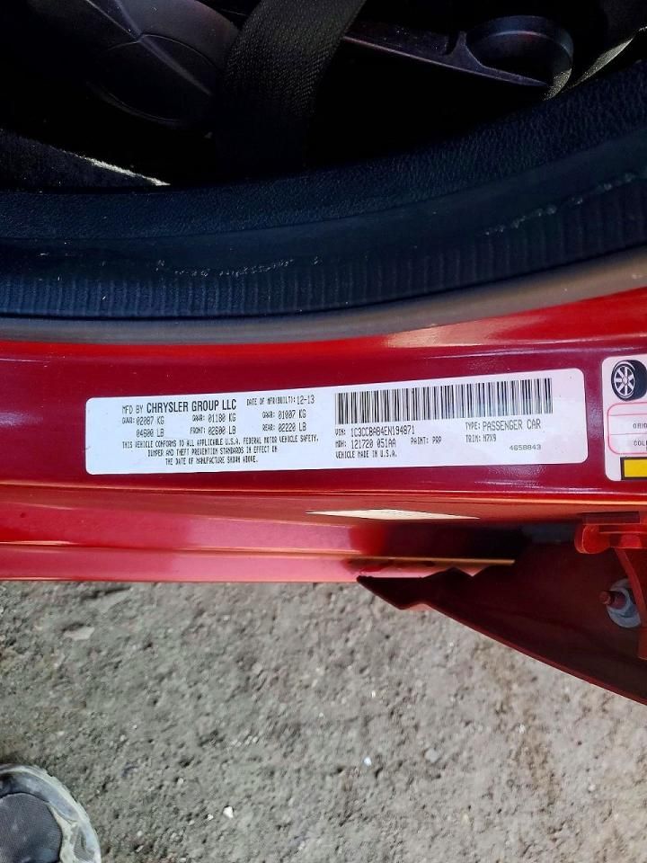 2014 Chrysler 200 lx