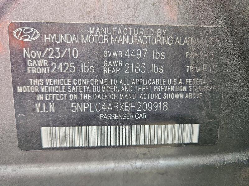 2011 Hyundai Sonata Limited 2.0t
