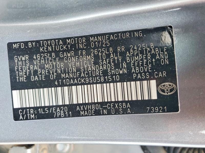 2025 Toyota Camry xse