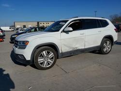 Volkswagen Atlas Vehiculos salvage en venta: 2019 Volkswagen Atlas sel Premium