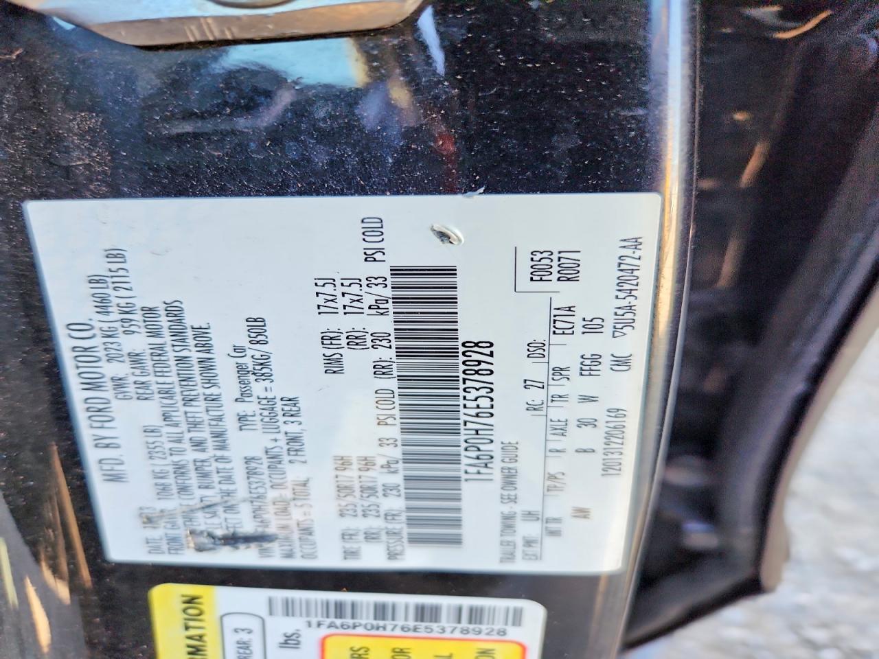2014 Ford Fusion se