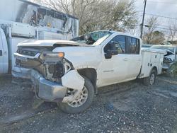 Salvage cars for sale from Copart Corpus Christi, TX: 2021 Chevrolet Silverado Utility / Service Truck