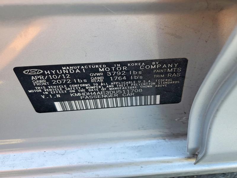 2013 Hyundai Elantra gls