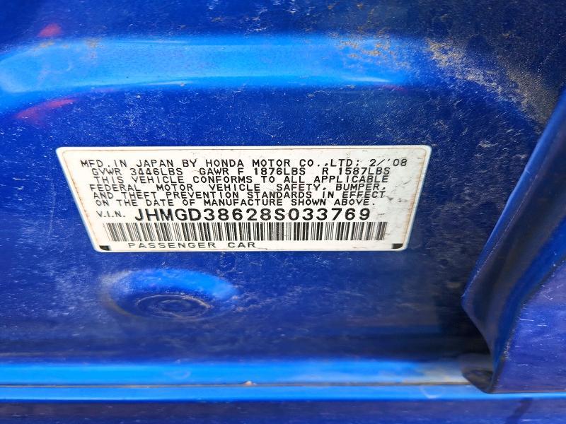 2008 Honda Fit Sport