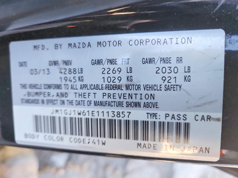 2014 Mazda 6 Grand Touring