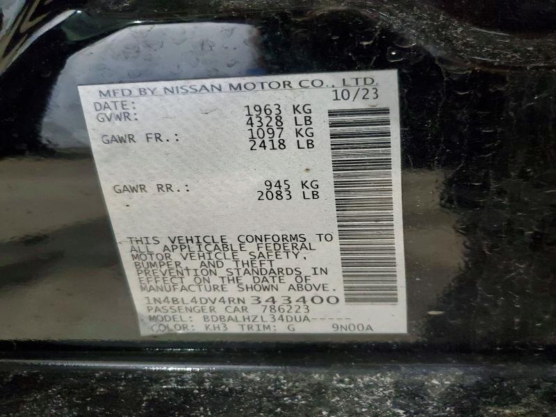 2024 Nissan Altima sv