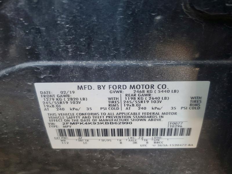 2019 Ford Edge Titanium
