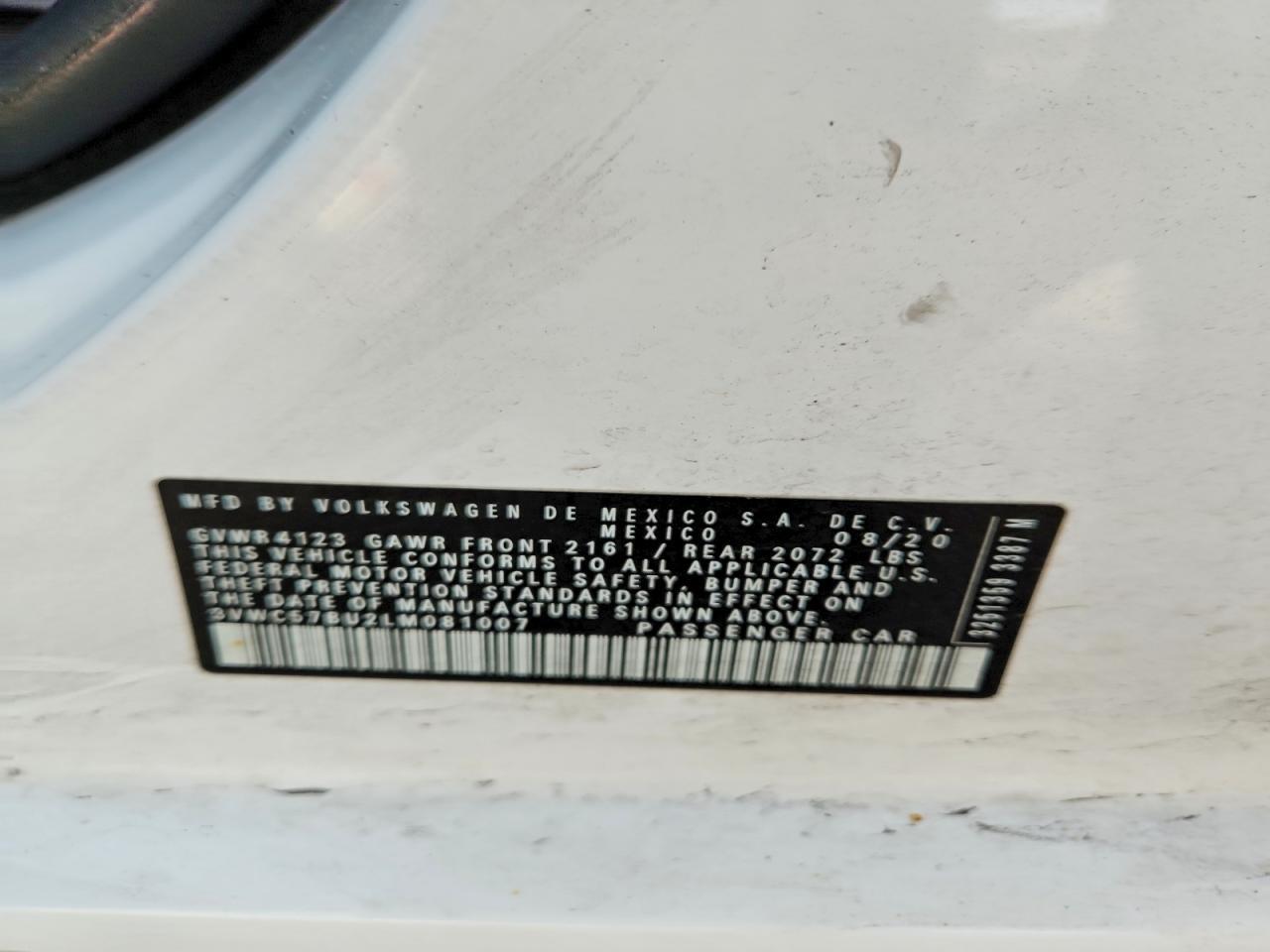 2020 Volkswagen Jetta s