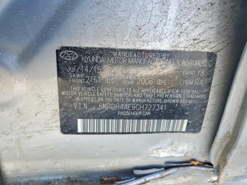 2016 Hyundai Elantra se