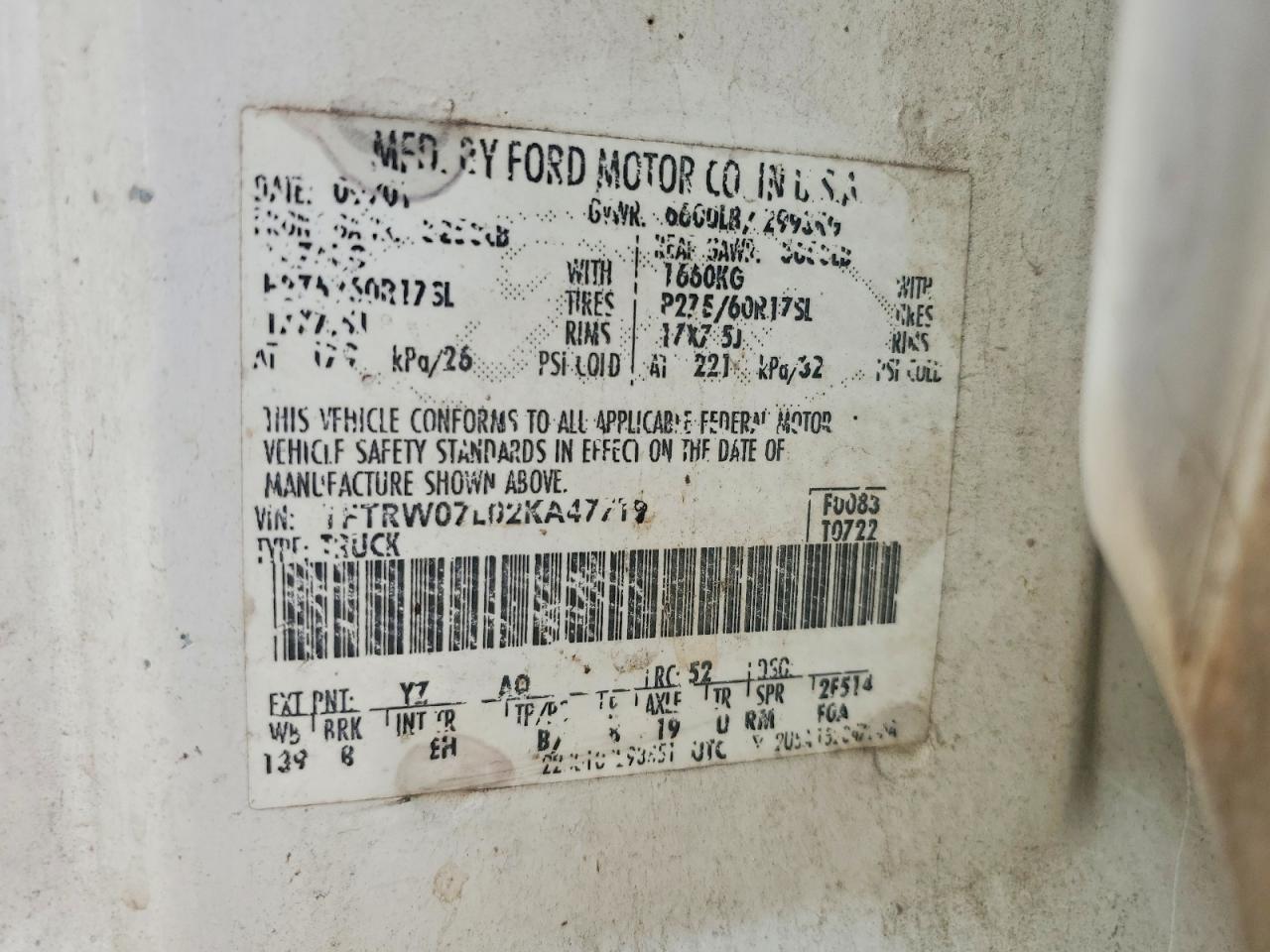 2002 Ford F150 Supercrew
