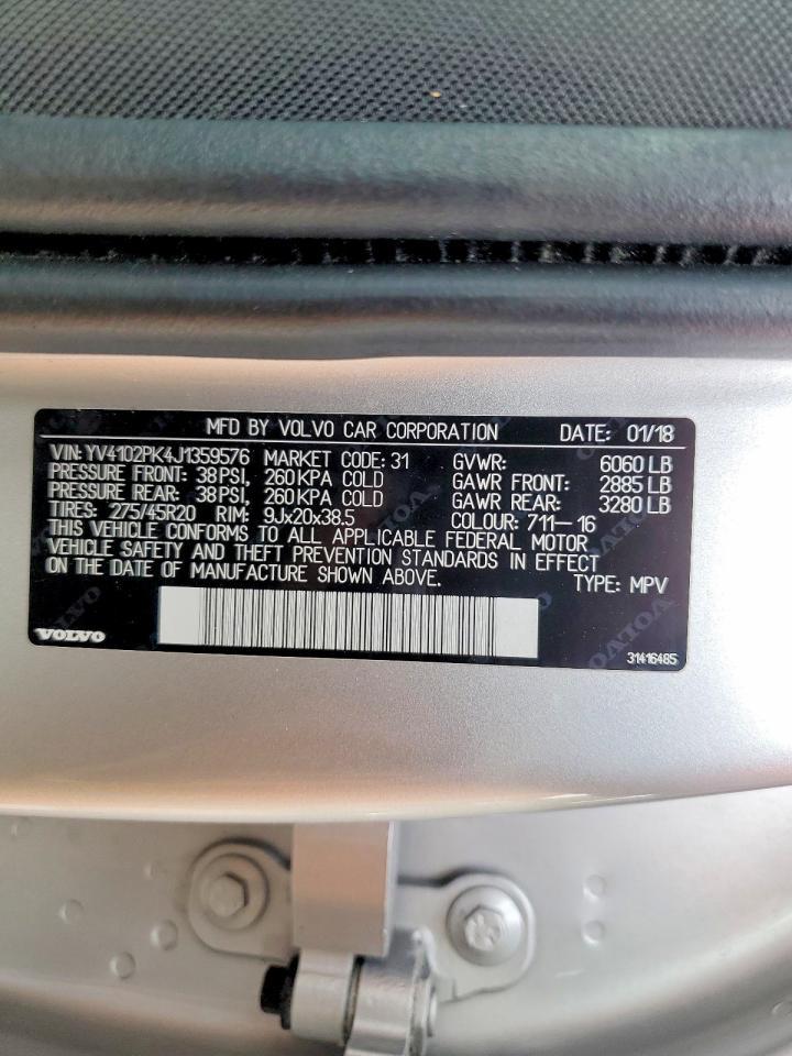 2018 Volvo Xc90 T5