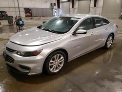 Chevrolet Vehiculos salvage en venta: 2017 Chevrolet Malibu lt