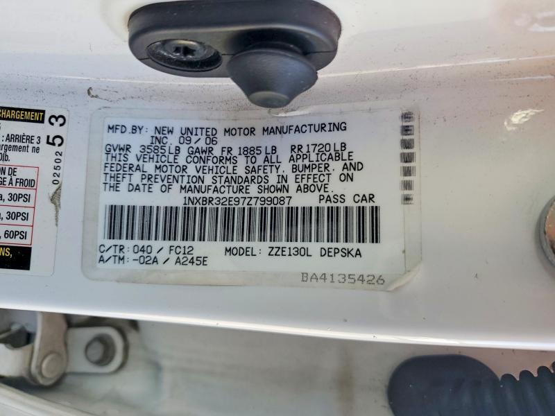 2007 Toyota Corolla s