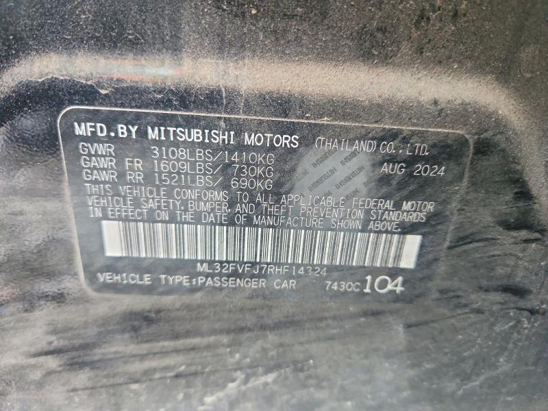 2024 Mitsubishi Mirage G4 se