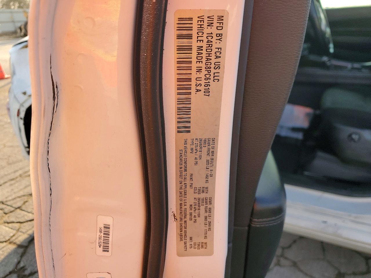 2023 Dodge Durango sxt