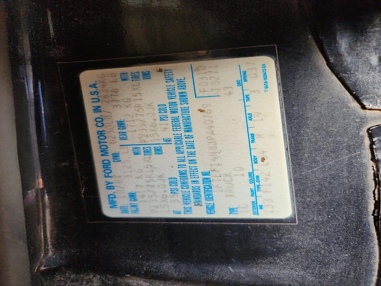 1988 Ford F150