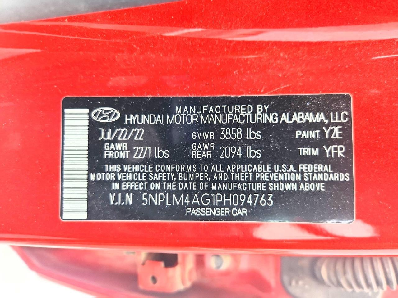 2023 Hyundai Elantra sel