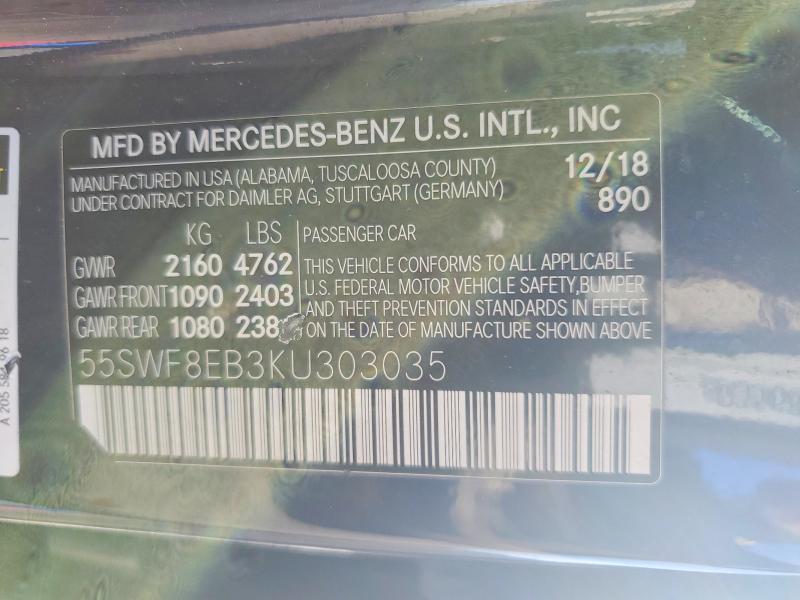 2019 Mercedes-Benz C 300 4matic