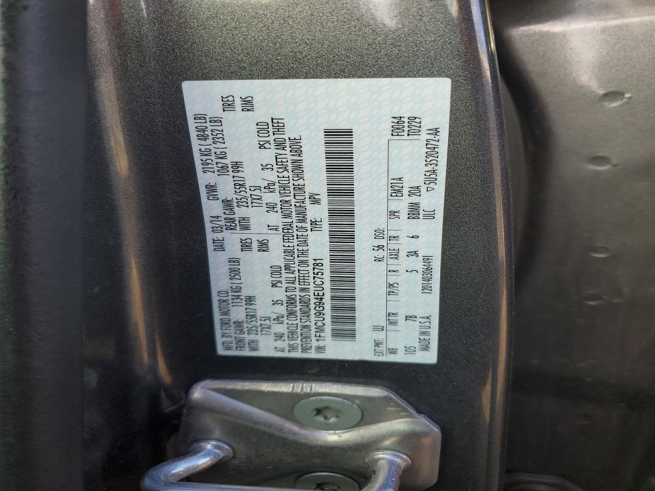 2014 Ford Escape se