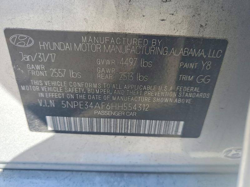 2017 Hyundai Sonata Sport
