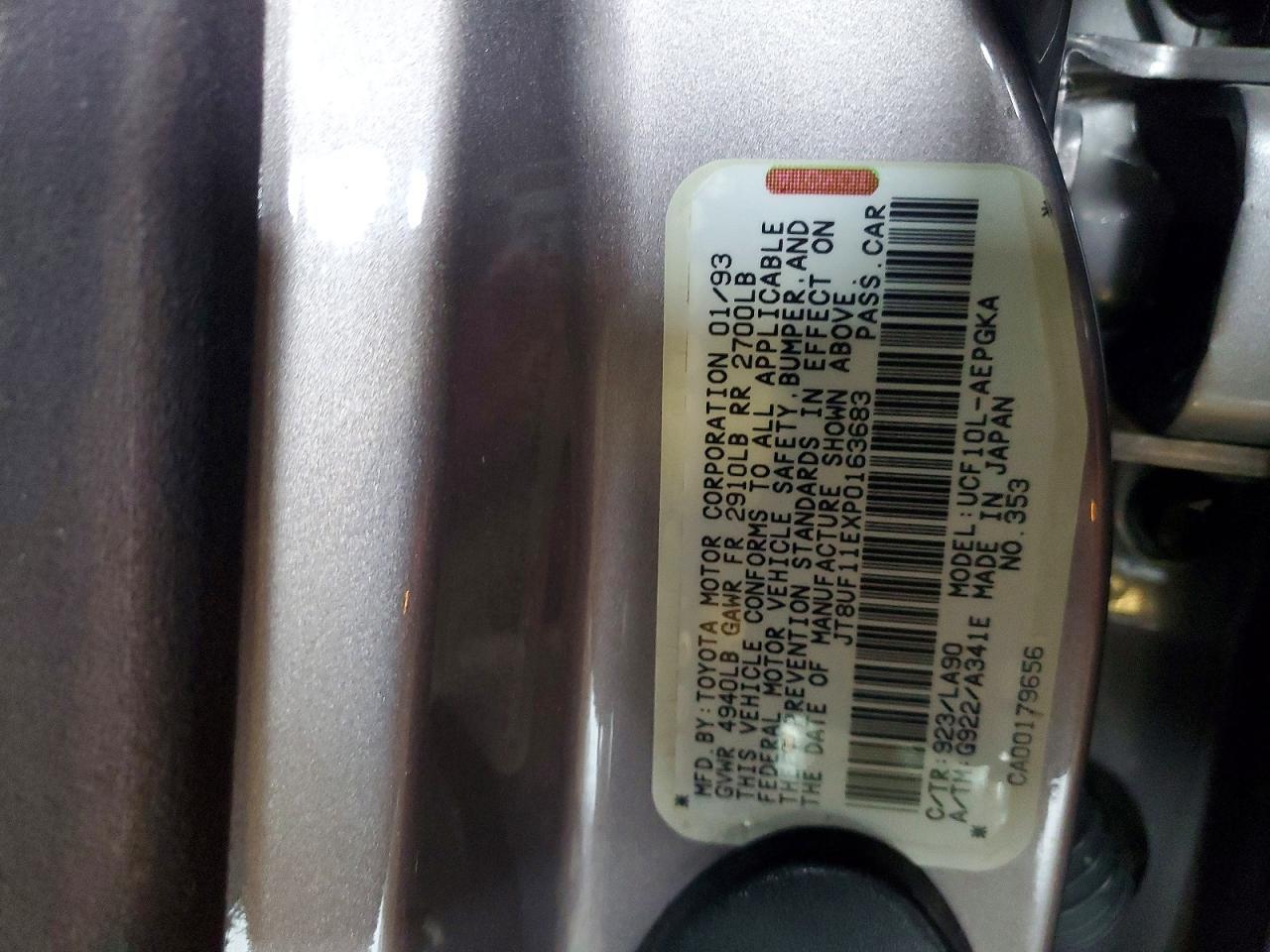 1993 Lexus Ls 400 Base