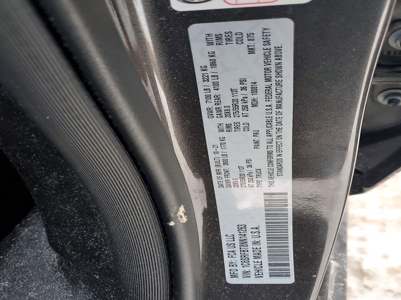 2022 Dodge RAM 1500 BIG Horn