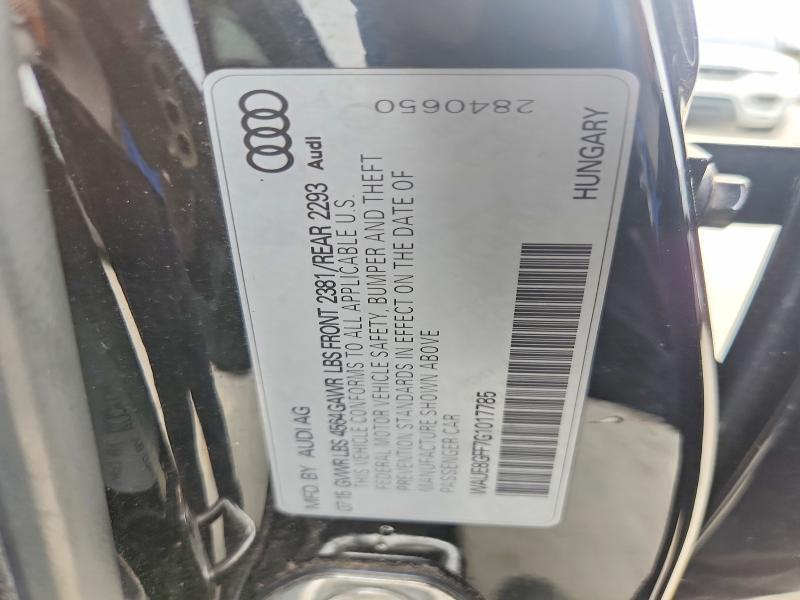 2016 Audi A3 Premium Plus