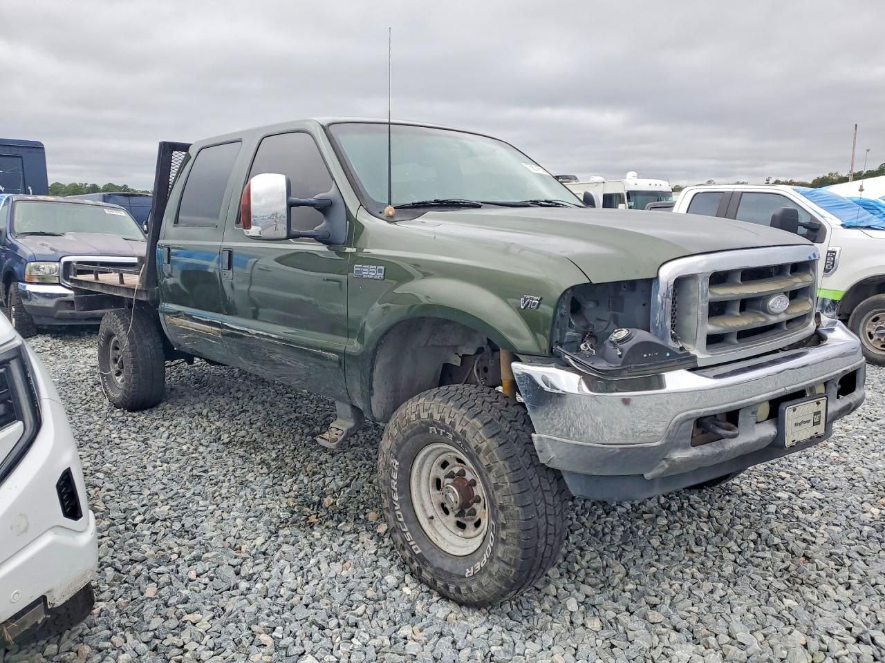 2001 Ford F350 Super Duty Flatbed Truck