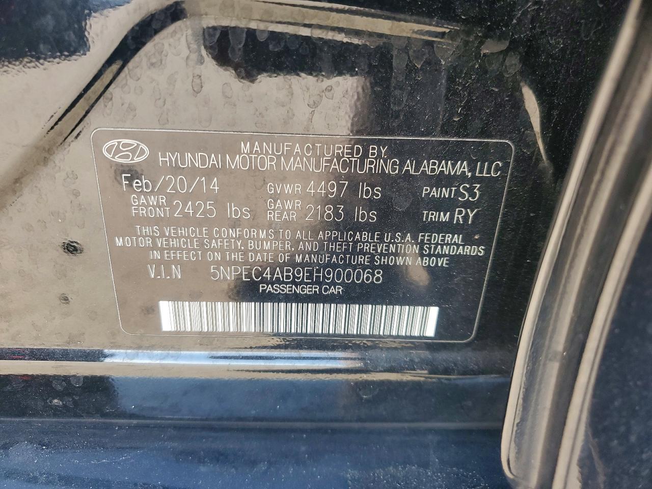 2014 Hyundai Sonata se
