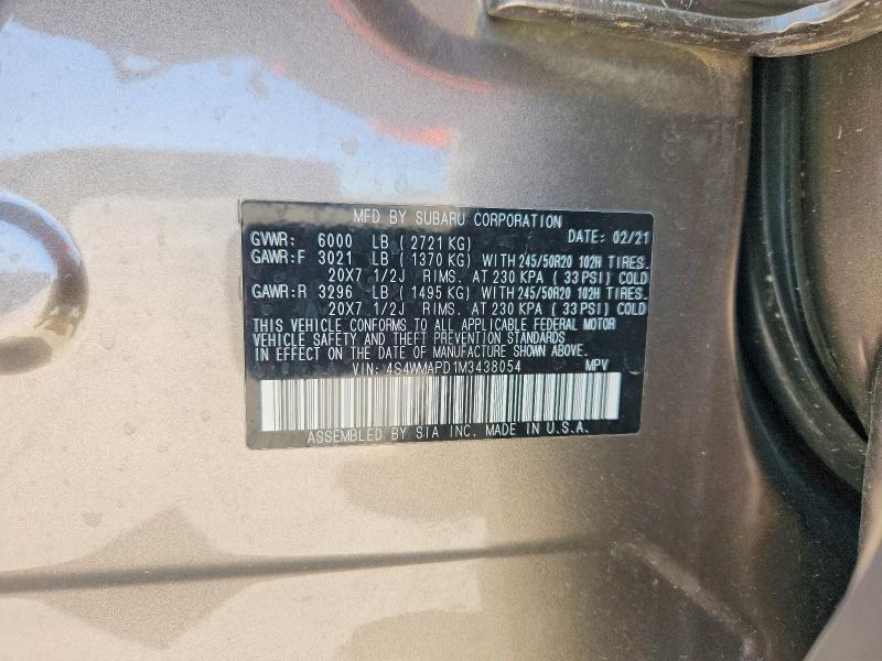 2021 Subaru Ascent Limited