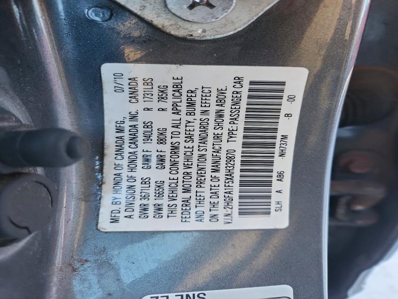 2010 Honda Civic lx