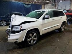 Jeep salvage cars for sale: 2011 Jeep Grand Cherokee Overland