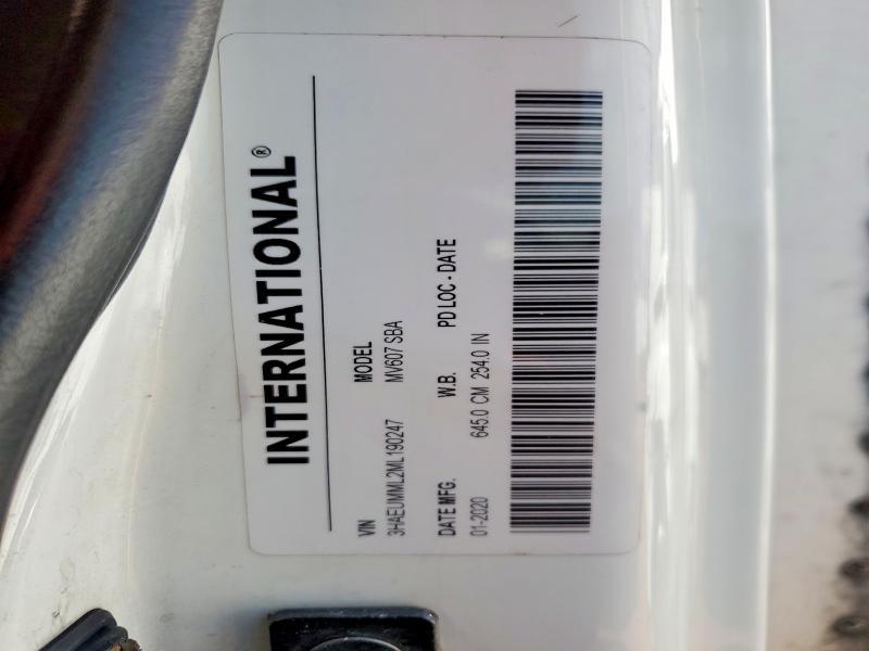2021 International Mv607 box Truck