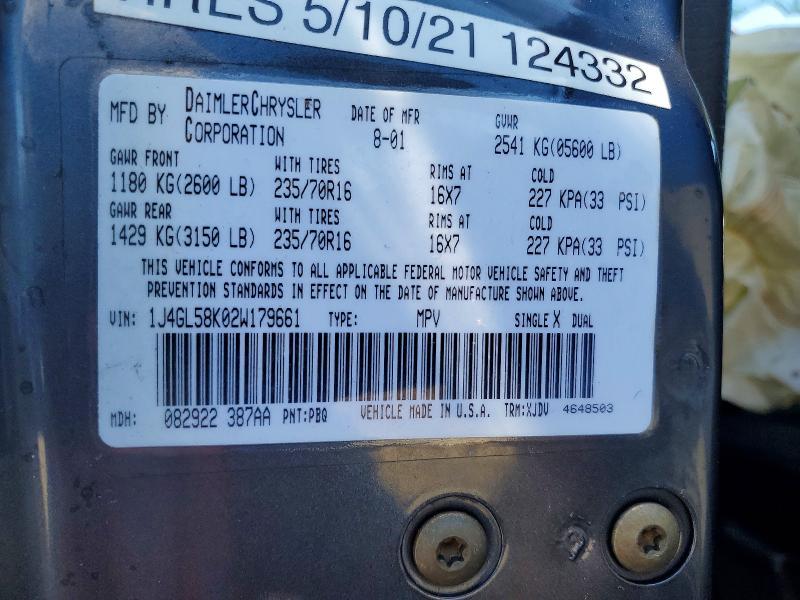 2002 Jeep Liberty Limited