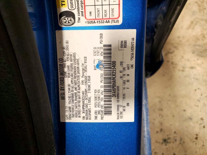 2012 Ford Fusion se