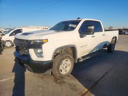 Salvage trucks for sale at Grand Prairie, TX auction: 2021 Chevrolet Silverado 2500 2WD 6.6 V8 Crew Cab