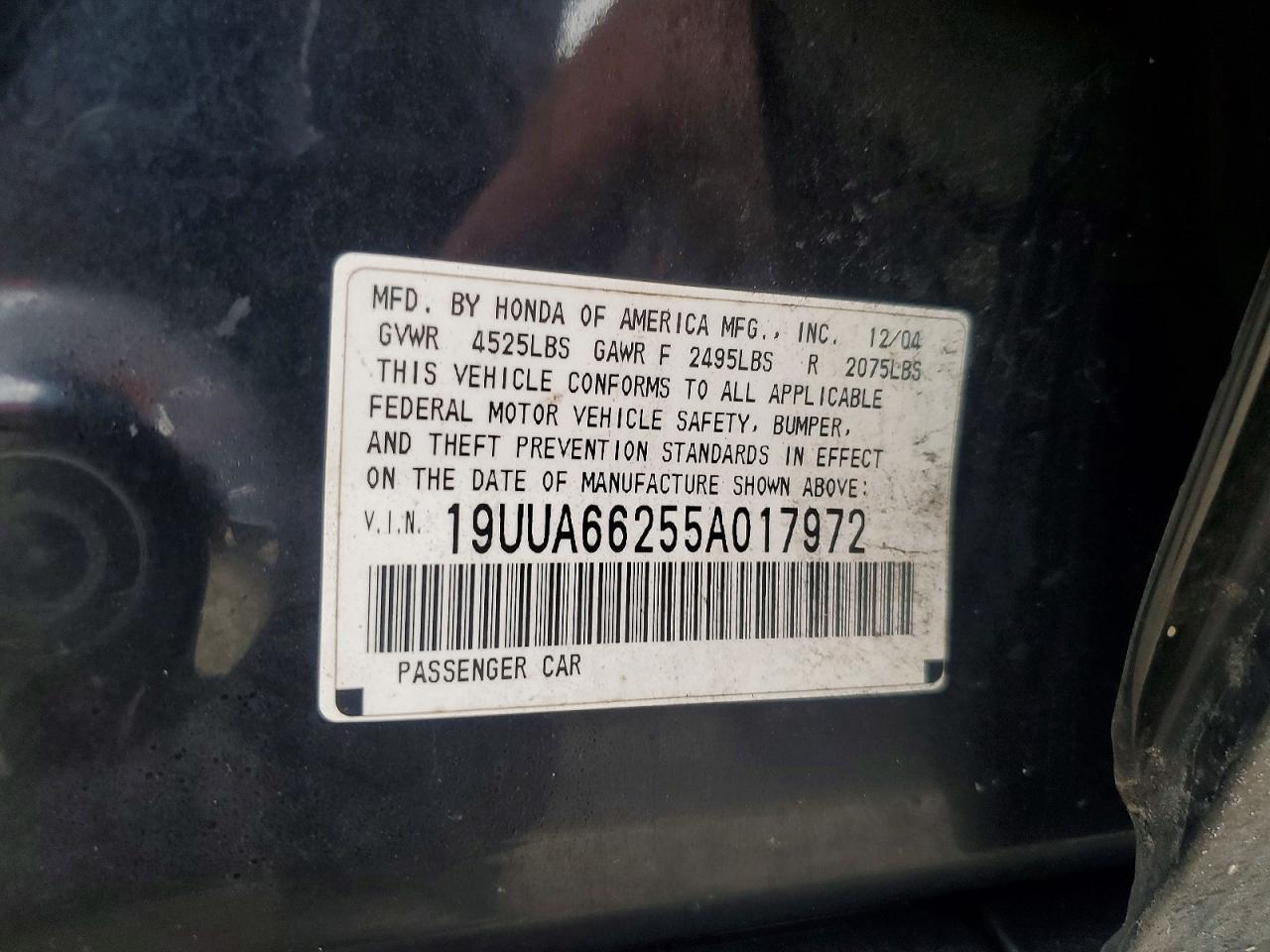 2005 Acura TL