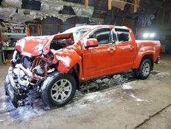 Salvage trucks for sale at Albany, NY auction: 2021 Chevrolet Colorado LT