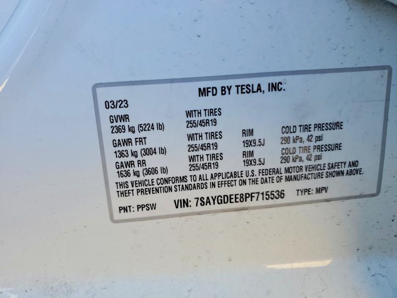 2023 Tesla Model y