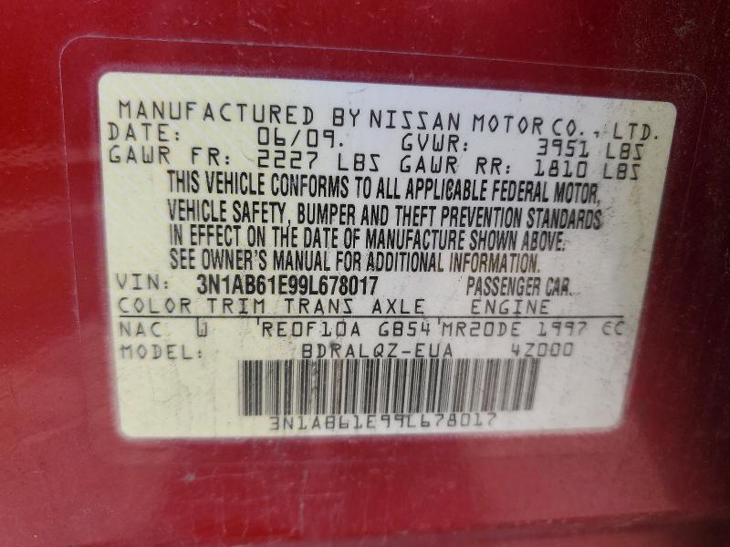 2009 Nissan Sentra 2.0