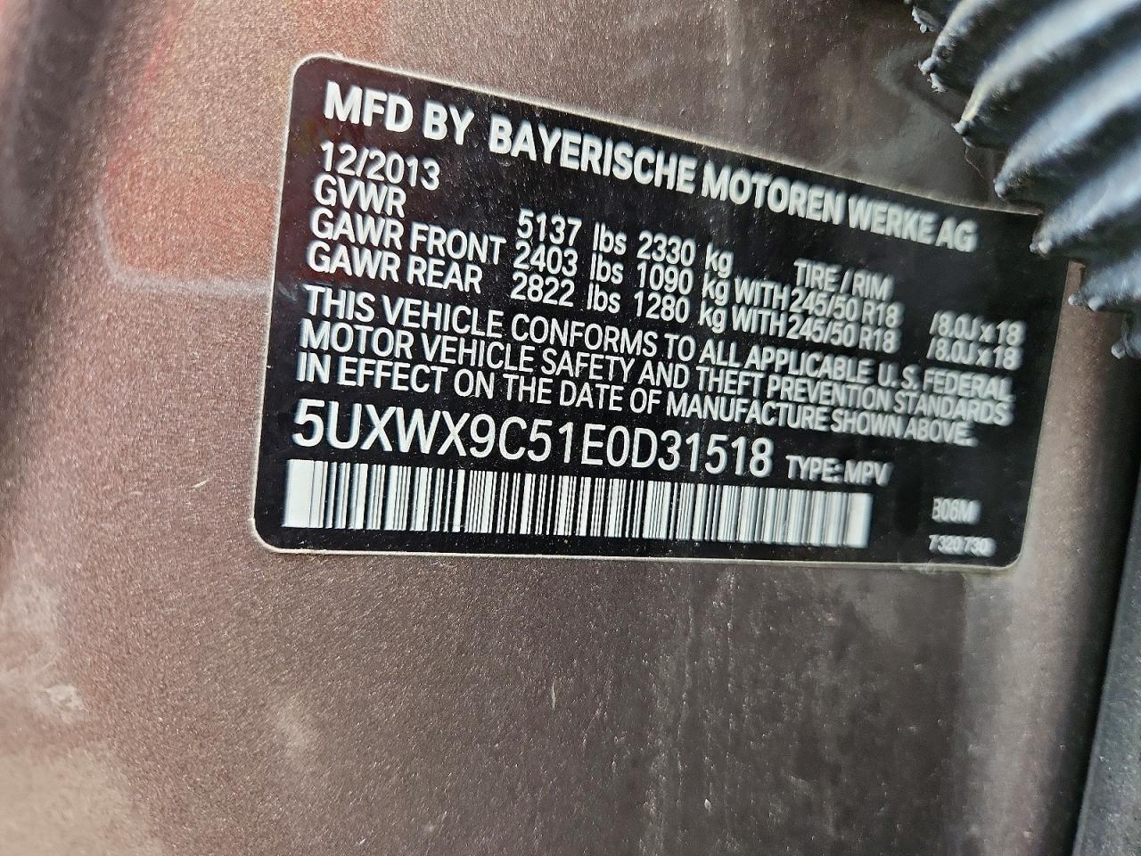 2014 BMW X3 Xdrive28i