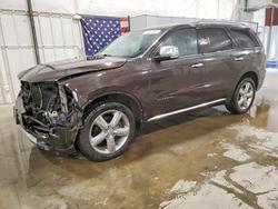 Dodge Durango Citadel salvage cars for sale: 2012 Dodge Durango Citadel