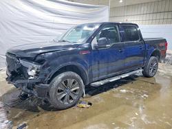 Ford salvage cars for sale: 2018 Ford F150 Supercrew