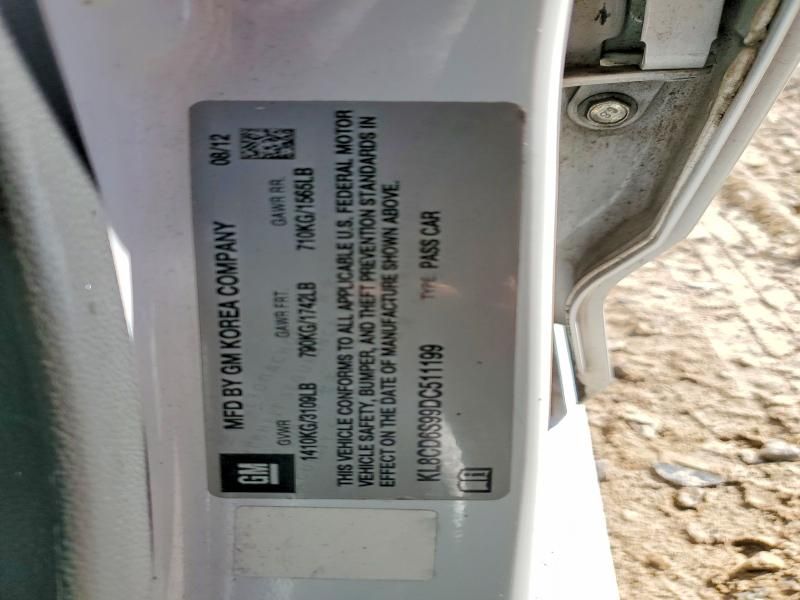 2013 Chevrolet Spark 1LT